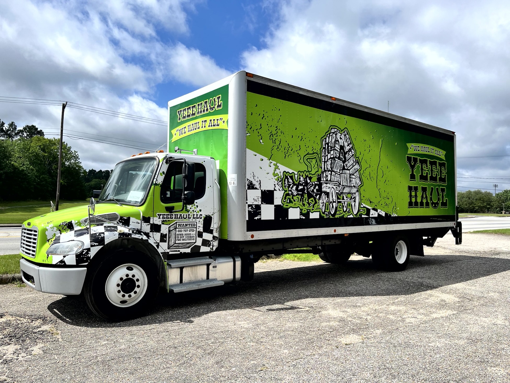 Truck Wrap Yee Haul