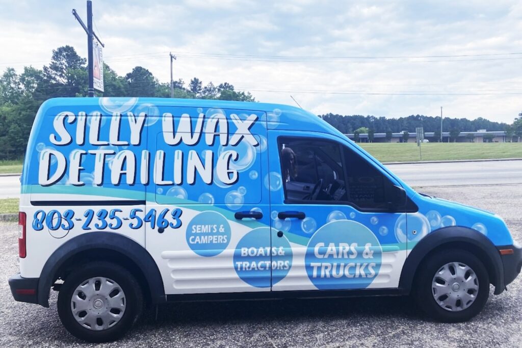 Vehicle wrap full van